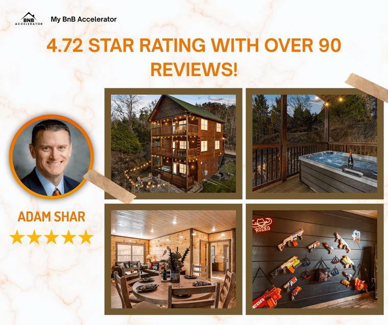 Adam S., Sevierville, Tennessee. 4.72 star rating with over 90 reviews