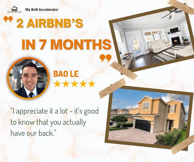 Bao L. Two Airbnbs in seven months