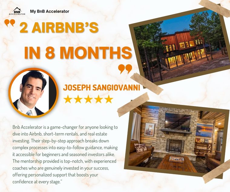 Joseph S. Two Airbnbs in eight months
