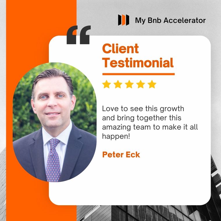 Peter E. An IBM Associate Partner on his sixth property with us